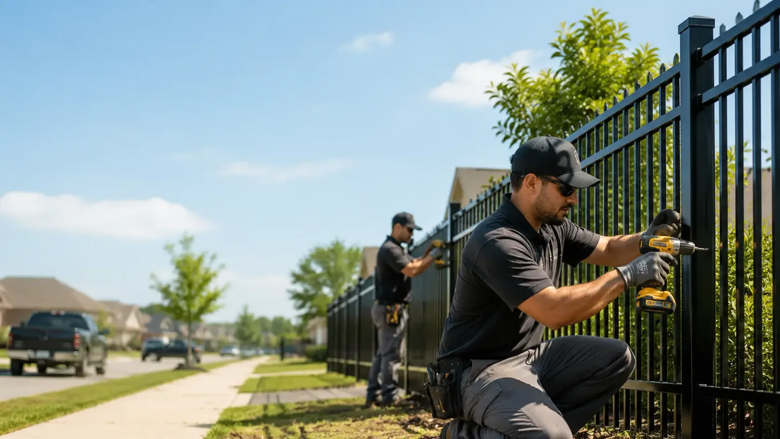Metal Fence Installation in Prospect, TN